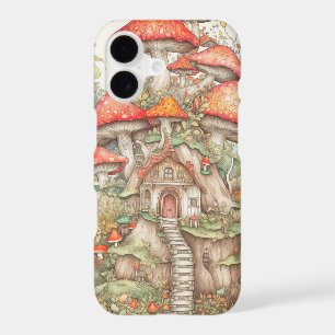 Forêt de champignons majestueuse et terreuse Art
