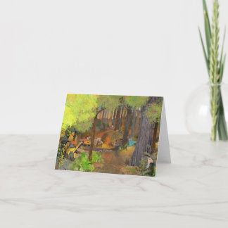 Forêt de séquoia - Carte des premiers jours