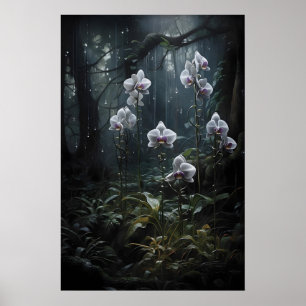 Forêt d'orchidées sauvages, Impression d'académie 