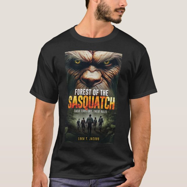 Forêt du T-shirt Sasquatch (Devant)