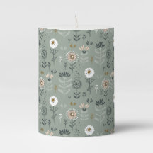 Forêt Florale Sage Green