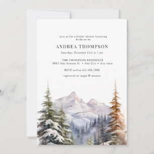 Forêt hivernale   Invitations de la forêt