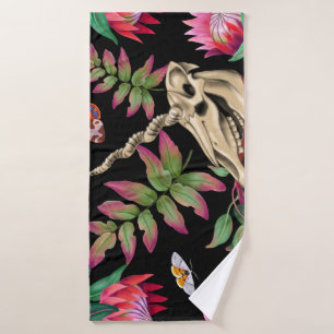 Forêt magique Unicorn Motif foncé.