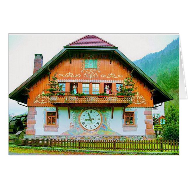 FORÊT NOIRE, ALLEMAGNE (Devant horizontal)