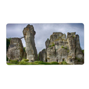 Forêt Teutoburg Externsteine Allemagne