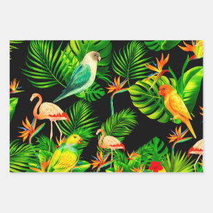 Forêt tropicale feuille 