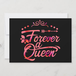 Forever A Queen  Holiday Card