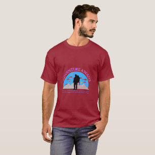 Forever Alone Adventure Awaits Basic Dark T-Shirt
