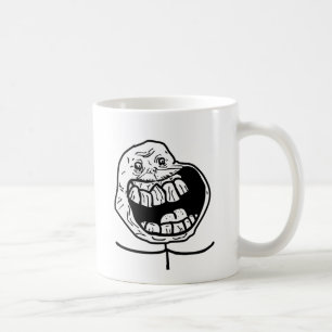 forever alone face coffee mug