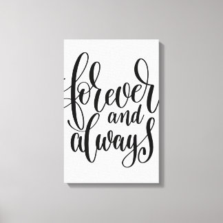 Forever & Always Canvas