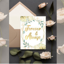 Forever & Always – Elegant Personalized Wedding De