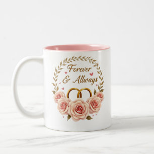 Forever & Always - Mug pour l'anniversaire du Mari