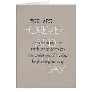 Forever and A Day Poem