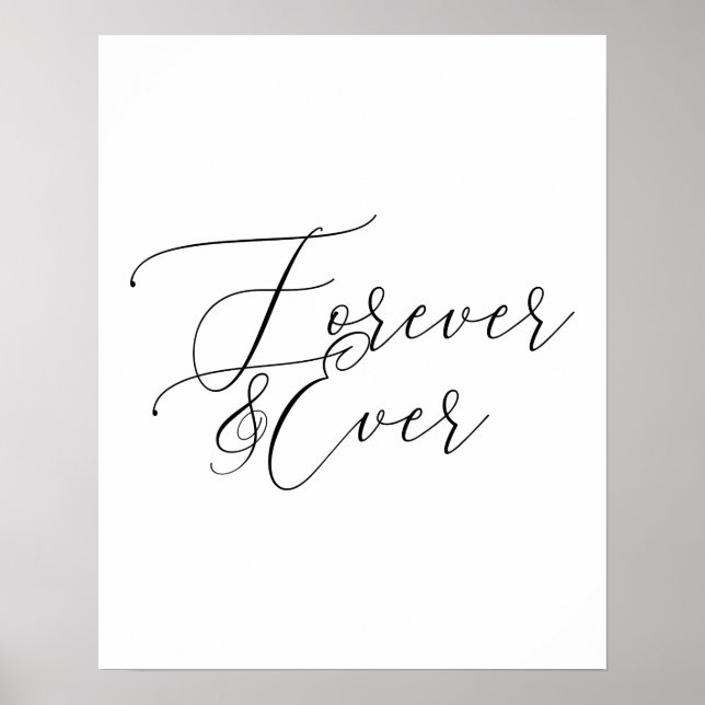 Forever and Ever Poster (Front)