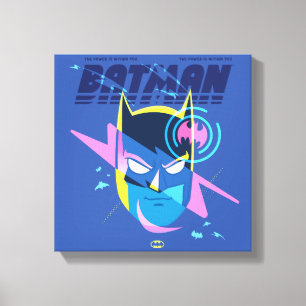 Forever Batman Light Up Head Graphic Canvas Print