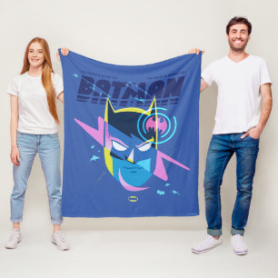 Forever Batman Light Up Head Graphic Fleece Blanket