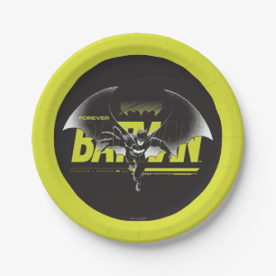 Forever Batman Reaching Graphic Paper Plate