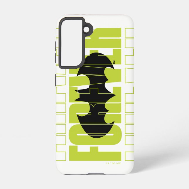 Forever Batman Typography Symbol Graphic Samsung Galaxy S21 Case (Back)