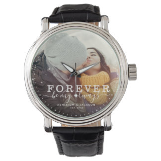 Forever Be My Always Love Wedding Photo Script Watch