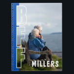 Forever Best Friends Photo Blue Notebook<br><div class="desc">Celebrate the kind of love that started with friendship and never stopped growing. This Forever Best Friends Photo Illusion Notebook features a seamless full-photo background with a customizable blue block on the left and outlined “BFF” lettering that subtly flows into the image. Designed to look like one continuous photograph, the...</div>