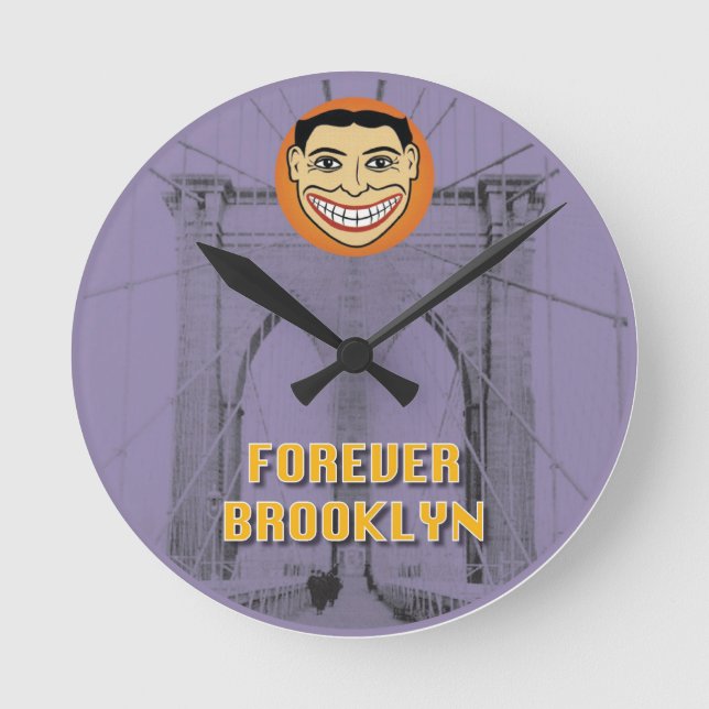 Forever Brooklyn Clock (Front)