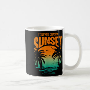 Forever Chasing Sunset Workout Summer Casual Coffee Mug