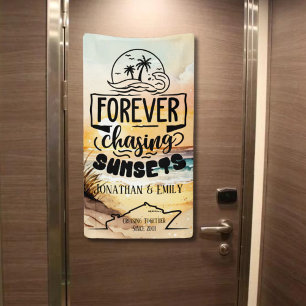 Forever Chasing Sunsets Couples Cruise Banner