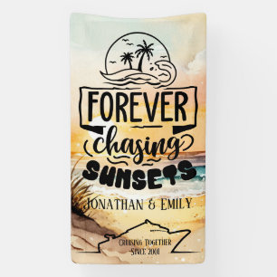 Forever Chasing Sunsets Couples Cruise Banner