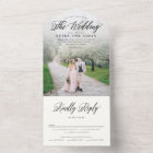 Forever Classic Photo Wedding Invitation Suite