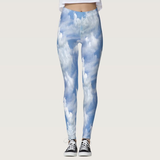 Forever Clouds... Leggings (Front)