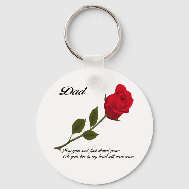 Forever Dad Keychain (Front)