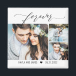 Forever Editable Colour Save The Date Photo Magnet<br><div class="desc">Photo gifts make the best gifts! Easily personalized with your text and/or photo(s) for a custom look. Designed by Berry Berry Sweet,  Modern Stationery and Personalized Gifts. Visit our website at www.berryberrysweet.com to see our full product lines.</div>