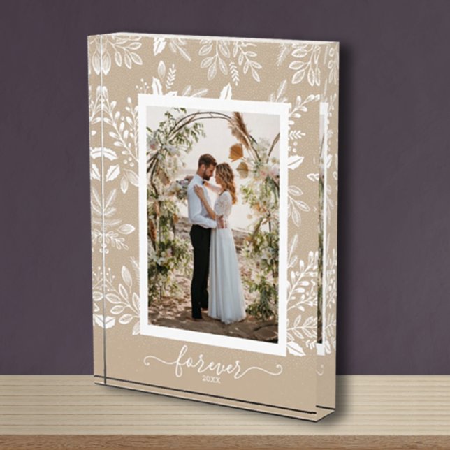 FOREVER Elegant Botanicals Custom Photo Block (Creator Uploaded)