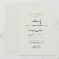 Forever Faithful Cream Wedding III