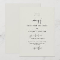 Forever Faithful Cream Wedding