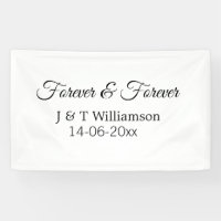 Forever & forever add couple name date love thanks