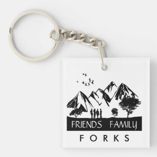 Forever Forks Keychain