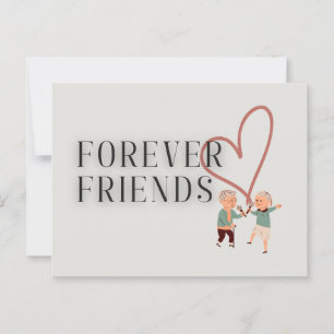Forever Friends : carte postale de chanteur