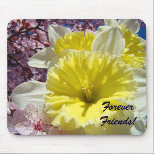 Forever Friends! gifts mousepad Daffodil Flowers