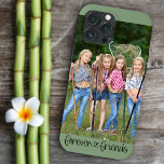 Forever Friends Photo Love Heart Typography iPhone 13 Pro Max Case<br><div class="desc">Cool photo iphone case with your own custom photo. A lovely photo gift with text overlay which reads "forever friends" in hand lettering and linked with a cute love heart. The photo template is set up for you to add your photo which will be displayed in portrait format so, if...</div>