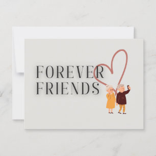 Forever Friends: Selfie Postcard