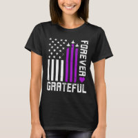 Forever Grateful Purple Heart Day Military Kids