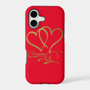 Forever Hearts Gold editable background colours