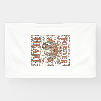 Forever In My Heart Cat Memorial Rainbow Bridge Vi Banner