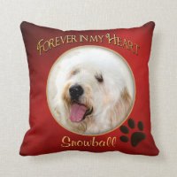 Forever in My Heart Coussin - Mémoire de l'animal 