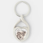 Forever in my Heart Custom Pet Memorial Keychain