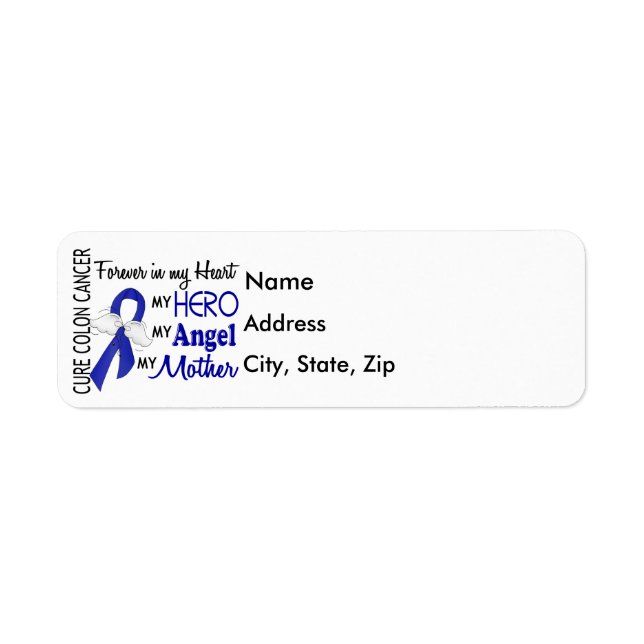 Forever In My Heart Mother Colon Cancer (Front)