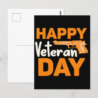Forever in Our Debt—Happy Veterans Day Postcard