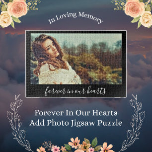 Forever In Our Hearts Add Photo Jigsaw Puzzle