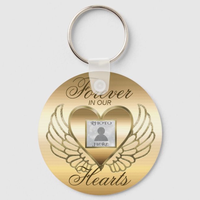 Forever in our Hearts Keychain (Front)